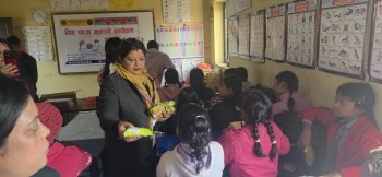 लायन्स क्लबको दिवा खाजा कार्यक्रम सम्पन्न 