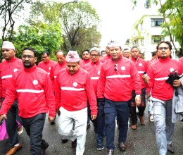 रेशम चौधरीले नयाँ राजनीतिक यात्राको सुरुवात, ‘नागरिक उन्मुक्ति पार्टी, नेपाल’ दल दर्ताका लागि निवेदन,पार्टीको चुनाव चिन्ह जाँतो