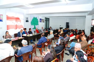 महाधिवेशनबारे निर्णय नगरी सकियो कांग्रेस केन्द्रीय कार्यसमिति बैठक