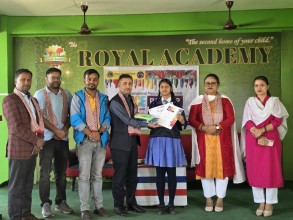 पिस पोस्टर प्रतियोगितामा रोयल एकाडेमीकी हर्षिता कुशवाहाको उत्कृष्ट प्रदर्शनी, तेस्रो स्थान हासिल
