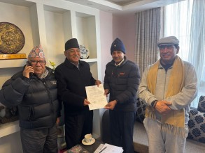 प्रचण्ड–माधव नेपालद्वारा राष्ट्रिय सभाको टिकट बाँडफाँड सुरु