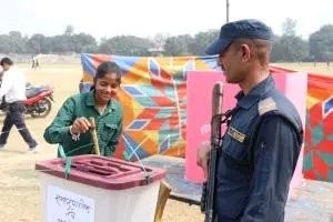 मत बदर न्यूनीकरणका लागि बारामा नमुना मतदान, सुरक्षा निकायको कृत्रिम अभ्यास समेत सम्पन्न