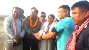 निजगढमा दोस्रो बिकल रेग्मी स्मृति जुनियर फुटबल प्रतियोगिता सुरु