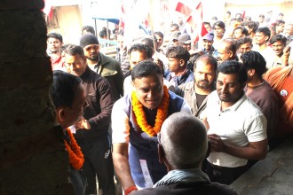 वीरगञ्ज–३२ चोर्नी र कोनियामा अनिल रुगंटाको घरदैलो सम्पन्न