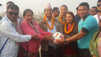 निजगढमा दोस्रो विकल रेग्मी स्मृति जुनियर फुटबलको उपाधि वडा नम्बर–७ को जित