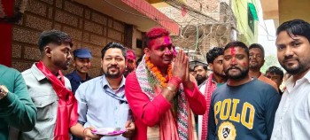 पर्सा क्षेत्र नम्बर २ का नवनिर्वाचित सांसद सुशील कुमार साहको स्वागत