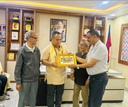 गहवामाई डोली यात्राका लागि वीरगञ्ज महानगर प्रमुख सिंहलाई निमन्त्रण