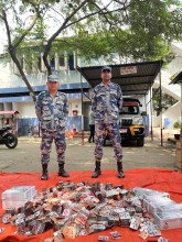 वीरगन्जमा सशस्त्र प्रहरीको ठुलो सफलता: लाखौँका अवैध औषधि बरामद
