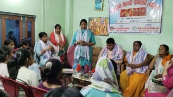 एक महिने मेहंदी तालिम शुरु, तालिमबाट सिकेका सीपलाई व्यवहारमा उतार्न वडा अध्यक्ष चौरसियाको अपिल