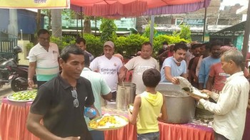 नारायणी अस्पतालमा निःशुल्क भोजन सेवा तेस्रो वर्षमा प्रवेश