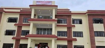जग्गा दानपछि माधवनारायण नगरपालिकाको सुविधा सम्पन्न प्रशासनिक भवन निर्माण सम्पन्न