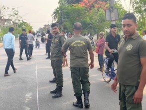 वीरगञ्जमा त्रिभुवन राजपथ विस्तारका लागि नापजाँच तीव्र