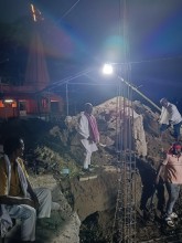 इटियाहीमा कृष्ण मन्दिर निर्माण तीव्र गतिमा, १६ लाख ८० हजार लागतमा बन्ने