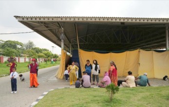 खानाको व्यवस्था नभए पछि कीर्तिपुर होल्डिङ सेन्टरका सुकुम्बासी बस्ती नागरिकहरू आन्दोलित