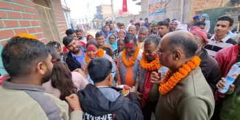 वीरगञ्ज–१७ कोनिहामा रिमा यादवको घरदैलो, सूर्य चिन्हमा मतदान गर्न आग्रह