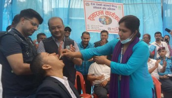 पर्सामा ५ लाख ४७ हजारभन्दा बढीलाई हैजाविरुद्धको खोप