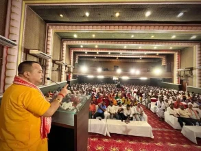 वीरगन्जमा दलित विद्यार्थीका लागि दलित छात्रावास निर्माण गर्ने मेयर सिंहको घोषणा