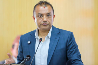 आज गगन थापाले जेनजी अगुवासँग संविधान संशोधनबारे संवाद गर्दै