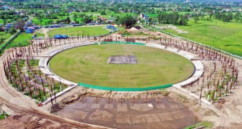 गौतमबुद्ध क्रिकेट रंगशालाको निर्माण कार्य पुनः सुरु