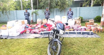 भन्सार छली ल्याइएका झण्डै २० लाख बराबरका सामान वीरगञ्जबाट नियन्त्रण