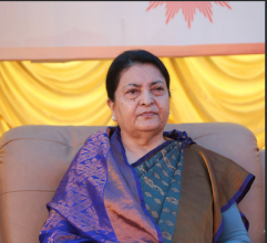 एमाले स्थायी कमिटी बैठकमा आज विद्या भण्डारी पनि सहभागी हुने