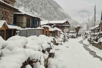 डोल्पामा फेरि हिमपात