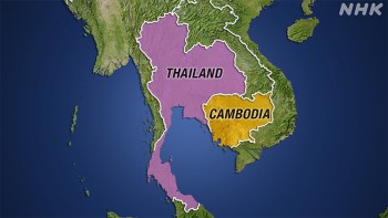 थाइल्यान्डद्वारा कम्बोडियामा हवाई हमला