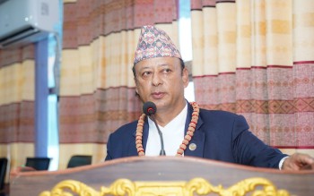 सङ्खुवासभालाई जलविद्युत्को केन्द्र बनाउन सीपयुक्त जनशक्ति तयार पार्न जरुरी छ: ऊर्जामन्त्री खड्का