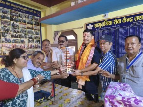 समुदाय–प्रहरी सहकार्यको उत्कृष्ट उदाहरणका रूपमा स्मरण गर्दै बिर्ताका प्रमुख प्रहरी निरीक्षक चौलागाईंको  गरे सम्मानपूर्वक बिदाई