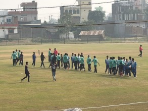 विद्यालय क्रिकेट कप 2082  बाल एकता र ग्रीन ल्यान्डको दमदार प्रदर्शन