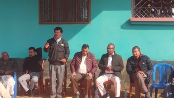 काँग्रेस लोकतन्त्रको स्तम्भ हो त्यसैले हार्न छुट छैन , अनिल रुँगटा ब्यक्ति होइन काँग्रेसको प्रतिनिधि हुन त्यसैले जित्नैपर्छ : द्धिबेदी