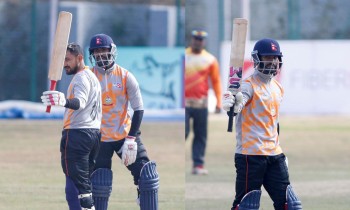 आसिफ शेखको शतकसँगै प्रधानमन्त्री कपमा एपीएफको दमदार प्रदर्शन