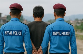 इन्द्रचोकमा दिउँसै लुटपाट प्रयास: पेस्तोलसहित तीन युवक पक्राउ