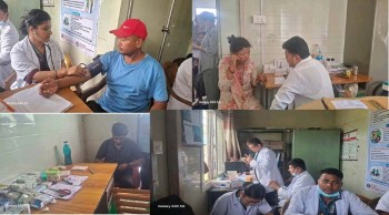 बाराको निजगढ निःशुल्क १ दिने स्वास्थ्य शिविर सम्पन्न