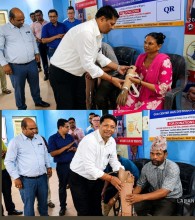 रोटरी महावीर जयपुर फुट पुनर्स्थापना केन्द्रद्वारा निःशुल्क कृत्रिम हात–खुट्टा, ‘मानवताकै उत्कृष्ट सेवा’ : प्रमुख अतिथी सरोज चौधरी