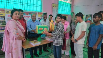 लायन्स क्लबद्वारा आमाको माया छात्रावासलाई खाद्यान्न सामग्री सहयोग