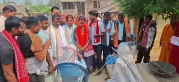 सिसियाडी र बैरियामा रिमा यादवको घरदैलो, सूर्य चिन्हमा मतदान गर्न आग्रह