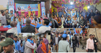 हरि पन्तको तीव्र चुनावी दौड : हरपतगन्जदेखि भेडिआहीसम्म रास्वपाको अभियान उकालोमा