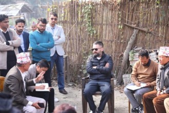 झापा–५ मा बालेन सक्रिय, प्रत्यक्ष जनसंवादका लागि गाउँ-गाउँ जाँदै