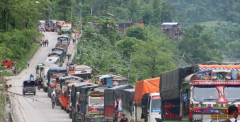 काठमाडौँ-मुग्लिन सडक सञ्चालन, अलपत्र सवारी गन्तव्यतर्फ पठाइँदै