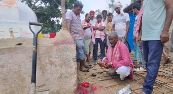 प्रसौनी बिर्तामा सडक तथा नाला निर्माणको शिलान्यास, विकासमा पूर्वाधार पहिलो प्राथमिकता - बिचारी यादव