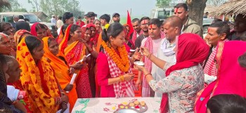 पर्सागढी–६ को चैनपुर, बागेश्वरी र तित्रौनामा घरदैलो, रिमा यादव भन्छिन्– जनताको विश्वास जित्ने अभियान जारी