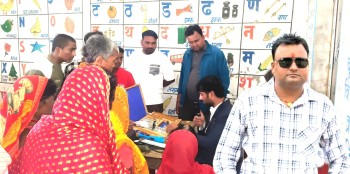 एमाले युवा नेता बिक्की सिंहको सक्रियता, बृहत् आँखा शिविरबाट सयौँ लाभान्वित