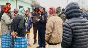  उज्यालो नेपाल पार्टीका उम्मेदवार रामकिशोर सिंह परागद्वारा बीरगंज –१६ इनरुवामा मतदाता भेटघाट सम्पन्न