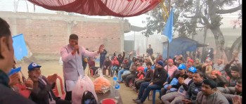 इनरुवामा रास्वपाको शक्ति प्रदर्शन, हरि पन्तको घरदैलोमा जनसहभागिता बढ्दो