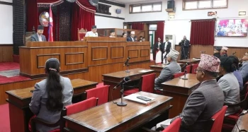 दुई शोक प्रस्तावसहित पाँच मिनेटमै समाप्त राष्ट्रिय सभाको पहिलो बैठक