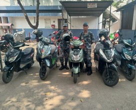 वीरगञ्ज भन्सारद्वारा अवैध ई–स्कुटरको सूची सार्वजनिक