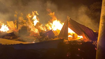 ताप्लेजुङ साब्लाखुमा आगलागीः पचास लाख बराबरको क्षति 