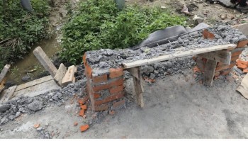 शमशानघाटमा निर्माण गरिएको सिमेन्टको कुर्सी तोडफोड, एक युवक पक्राउ