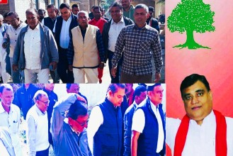 काँग्रेस नेता रुङ्टाले राजनिति  सक्रियता बढाए, चोर्नीमा  गरे कार्यकर्तासँग भेटघाट